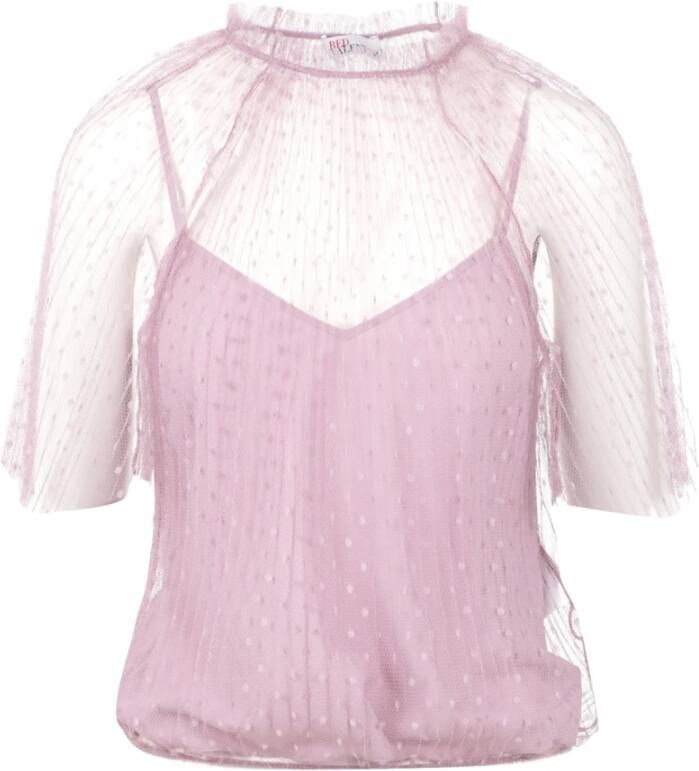 RED Valentino Blouse Roze Dames