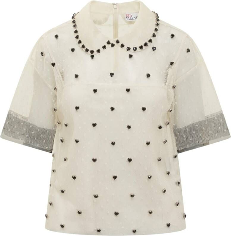 RED Valentino Blouse Wit Dames
