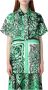 RED Valentino Bandana Print Blouse voor Dames Green Dames - Thumbnail 1
