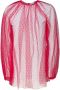 RED Valentino Fuchsia Overhemden van R.e.d. Valentino Pink Dames - Thumbnail 1