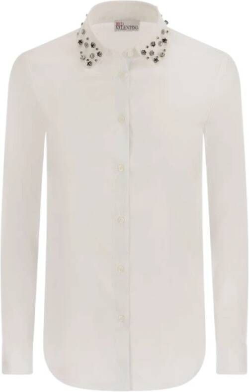 RED Valentino Casual Shirts White Dames
