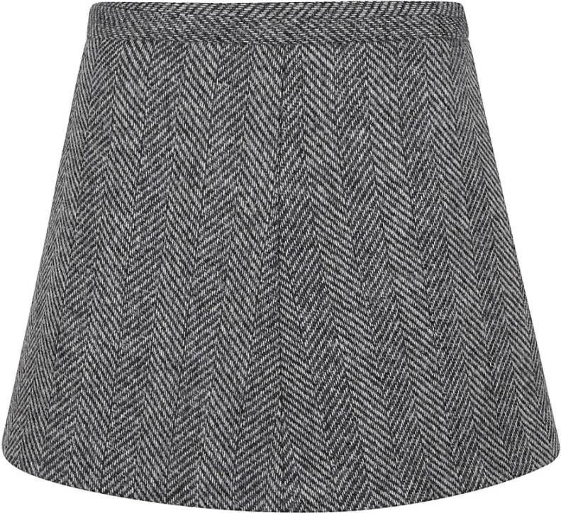RED Valentino Casual Shorts Grijs Dames