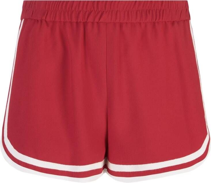RED Valentino Casual Shorts Rood Dames