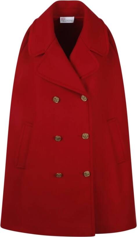 RED Valentino Coats Rood Dames