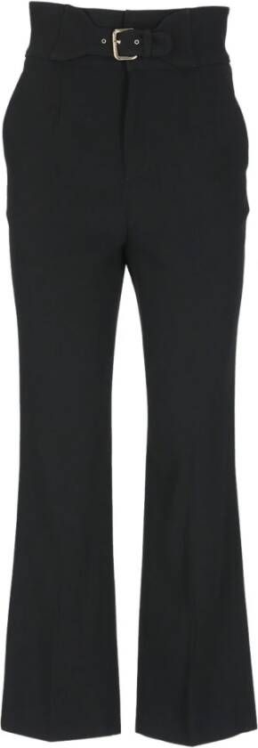RED Valentino Cropped Trousers Zwart Dames