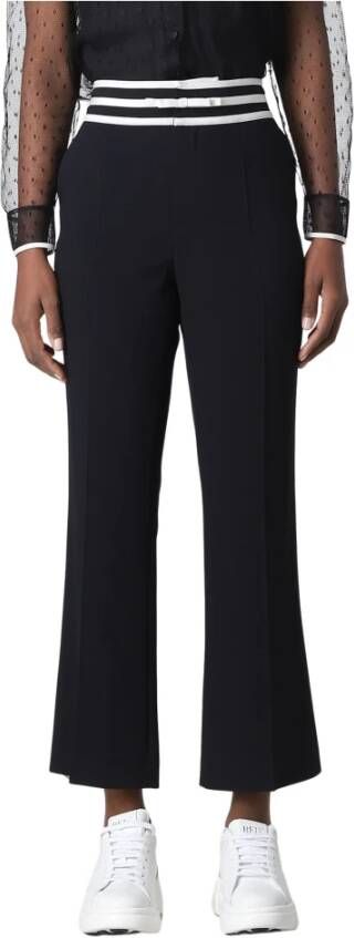 RED Valentino Cropped Trousers Zwart Dames