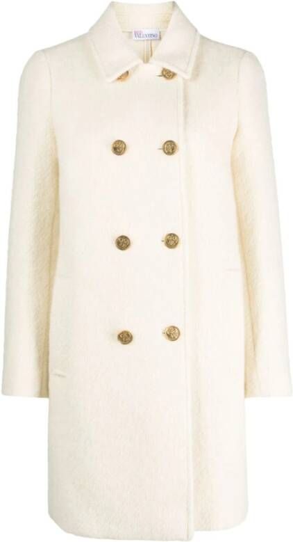 RED Valentino Stijlvolle Jassen voor Vrouwen Beige Dames