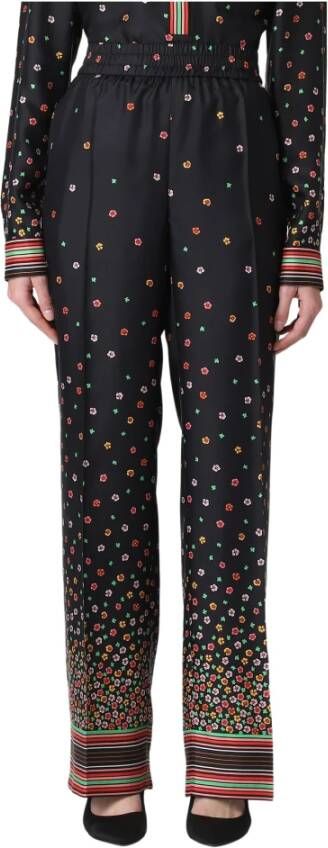 RED Valentino Leather Trousers Zwart Dames