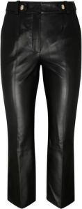 RED Valentino Leather Trousers Zwart Dames