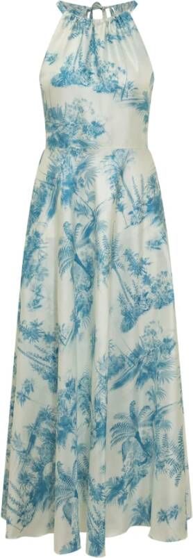 RED Valentino Maxi Dresses Blauw Dames