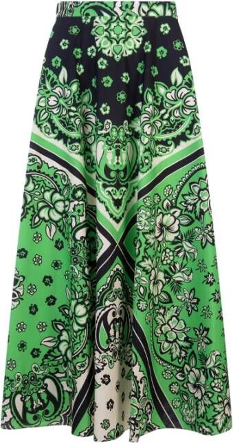 RED Valentino Maxi Skirts Groen Dames