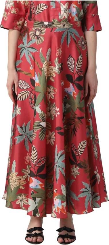 RED Valentino Maxi Skirts Rood Dames