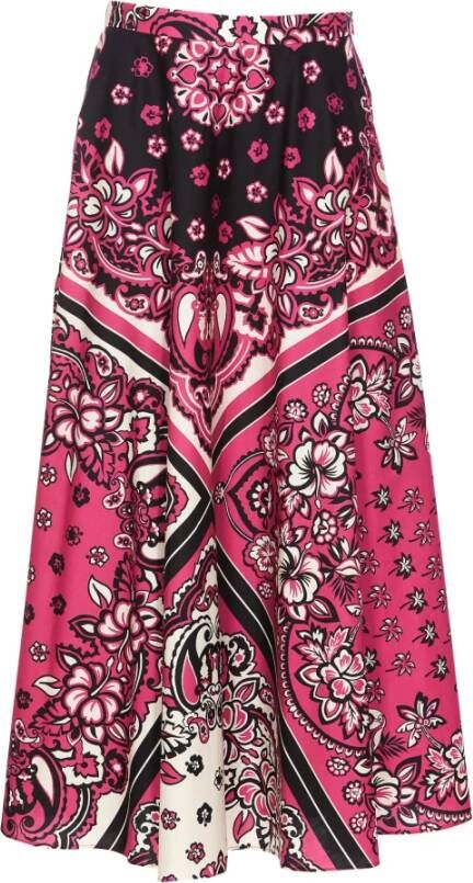 RED Valentino Midi Skirts Roze Dames