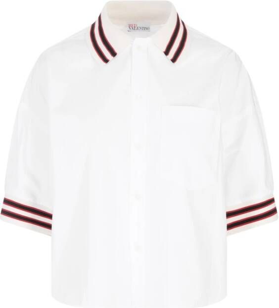 RED Valentino R.e.d. Valentino Shirts White Wit Dames