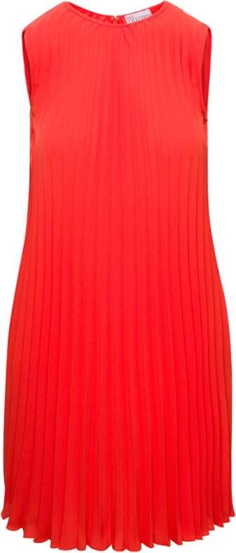 RED Valentino Short Dresses Oranje Dames