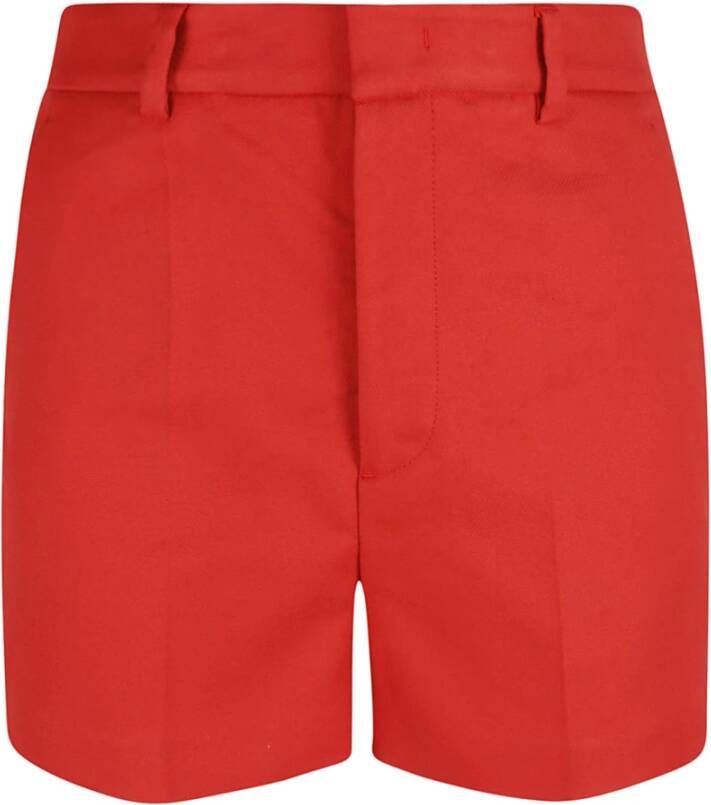 RED Valentino Short Shorts Rood Dames