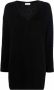 RED Valentino Oversized Wollen Trui Black Dames - Thumbnail 1