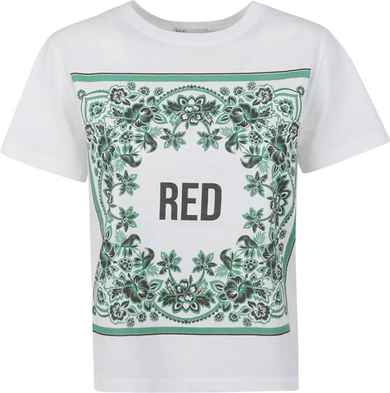 RED Valentino T-Shirts Wit Dames