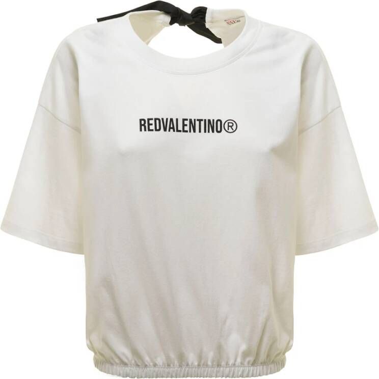 RED Valentino T-Shirts Wit Dames