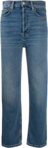 Re Done 70S Ultra High Jeans Blauw Dames