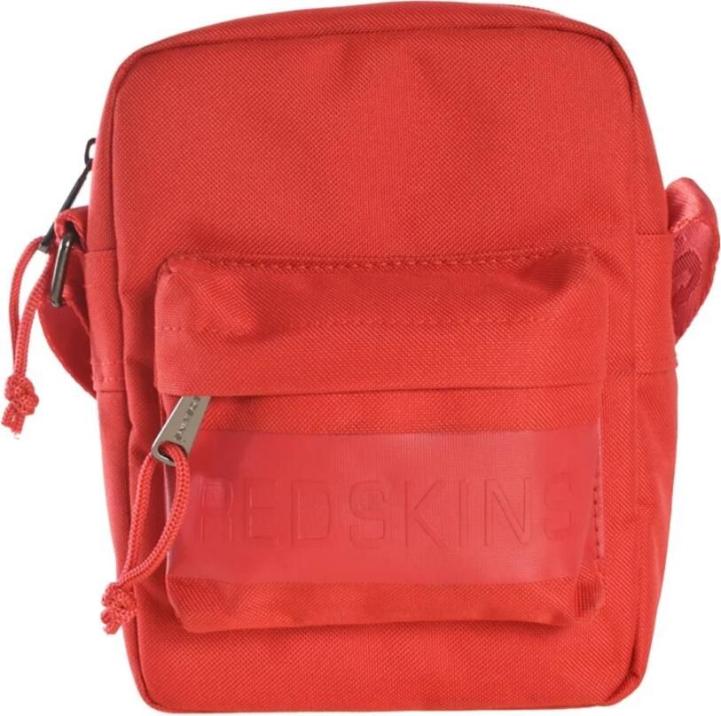 Redskins Gecoate canvas schoudertas Red Heren