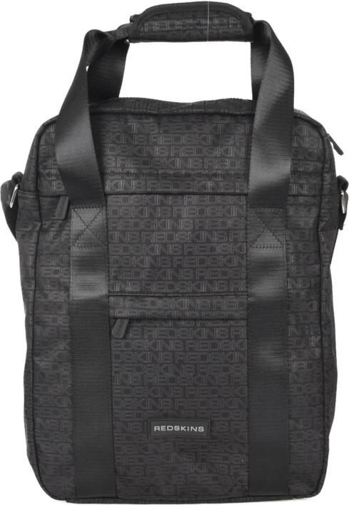 Redskins Gecoate canvas schoudertas Soba Black
