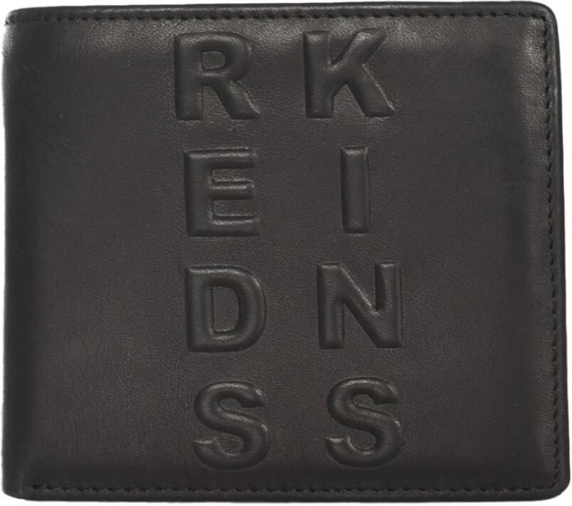 Redskins Leren Portemonnee Priceton Zwart Black Heren - Foto 3