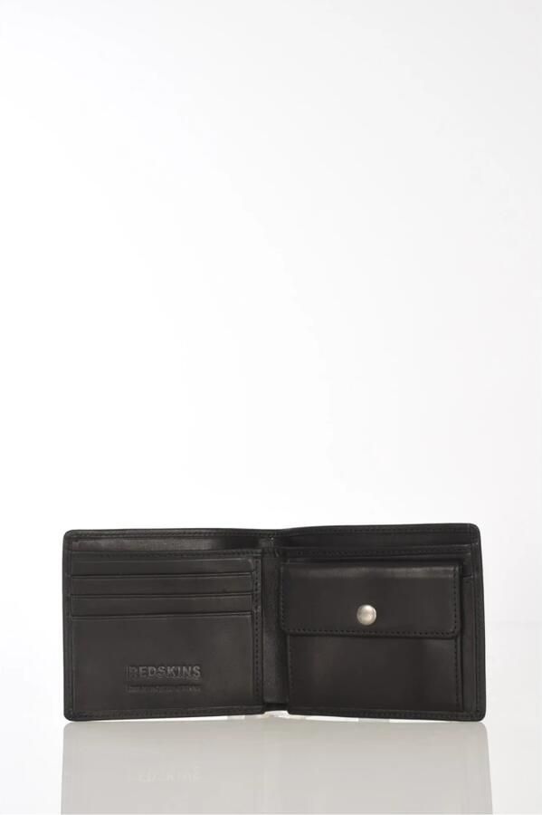 Redskins Leren Portemonnee Priceton Zwart Black Heren - Foto 2