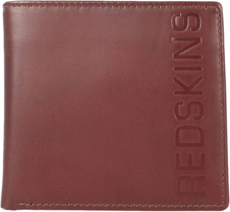 Redskins Leren Portemonnee Ranch Model Brown Heren