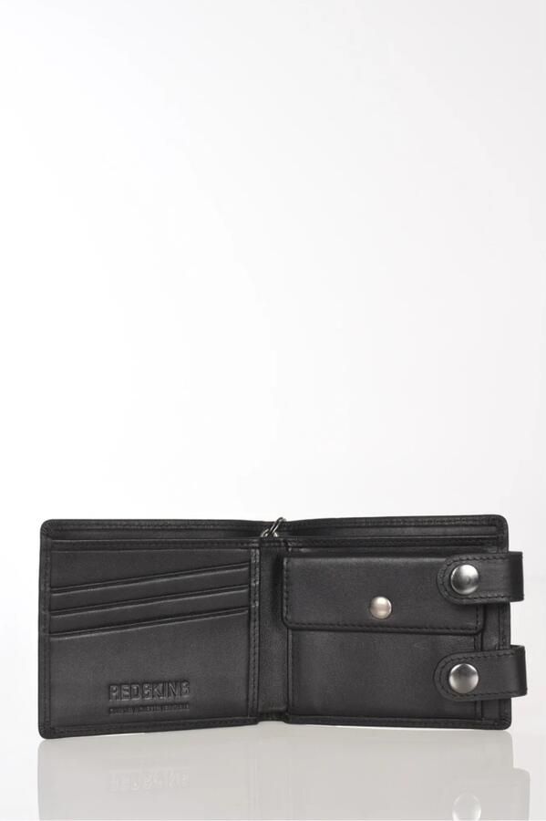 Redskins Leren Portemonnee Ravin Zwart Black Heren - Foto 2
