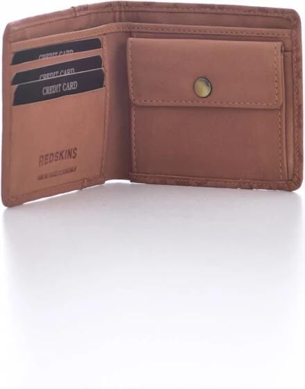 Redskins Leren Portemonnees & Kaarthouders Bruin Brown Heren