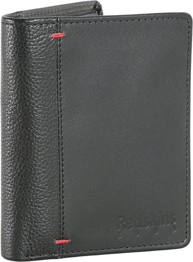 Redskins Natuurlijk leren portemonnee Noa Black Heren - Foto 3