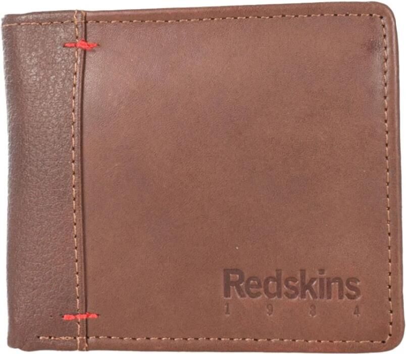 Redskins Natuurlijk Leren Portemonnee Noma Brown Heren