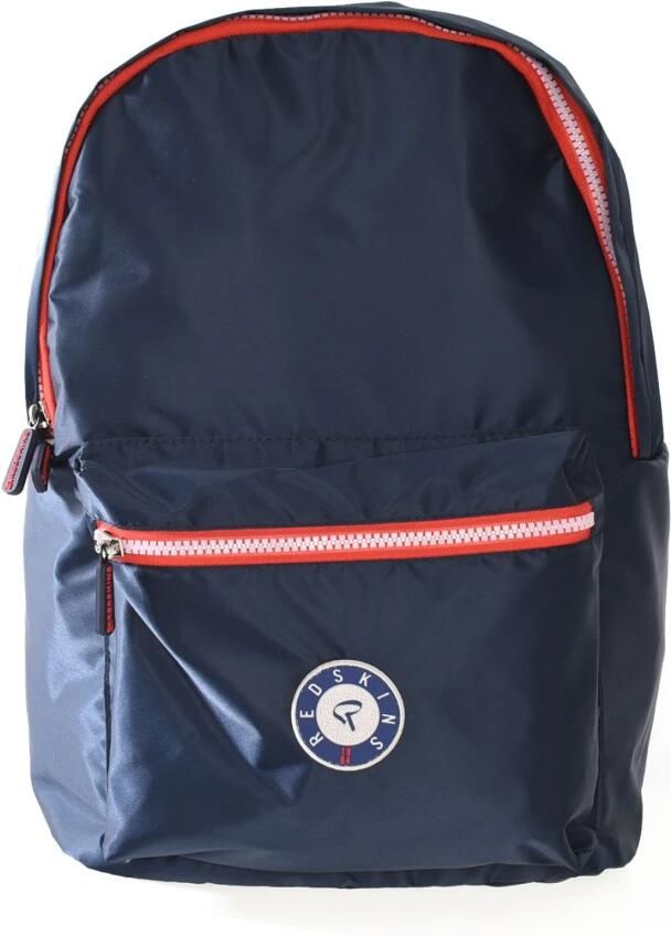 Redskins Nylon Rugzak Blauw Patched Logo Blue Unisex