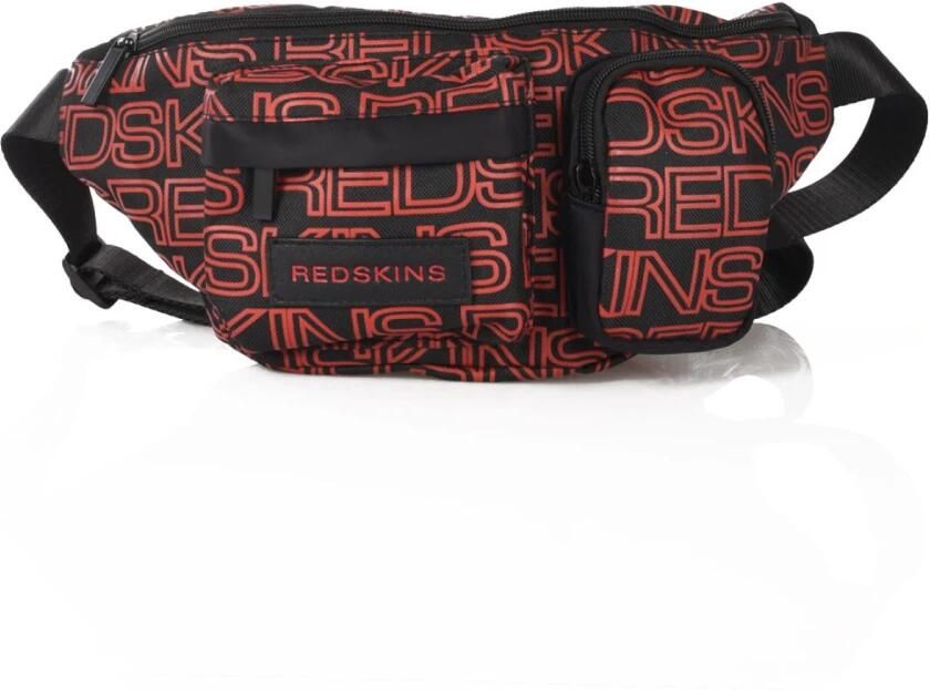 Redskins Print Logo Heuptas Banane Stijl Black Heren