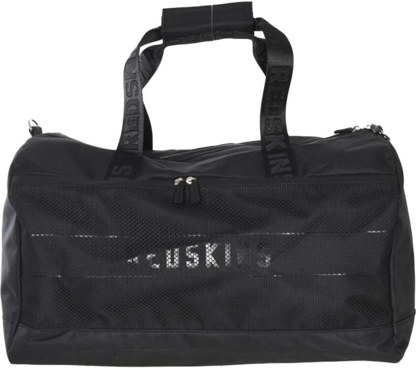 Redskins Sporttas van gecoat canvas Ryad Black Heren