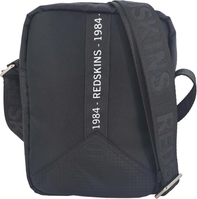 Redskins Zwarte Nylon Schoudertas Pochette Black Heren