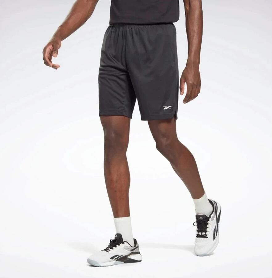 Reebok Gebreide Shorts voor Dagelijks Comfort Black Heren