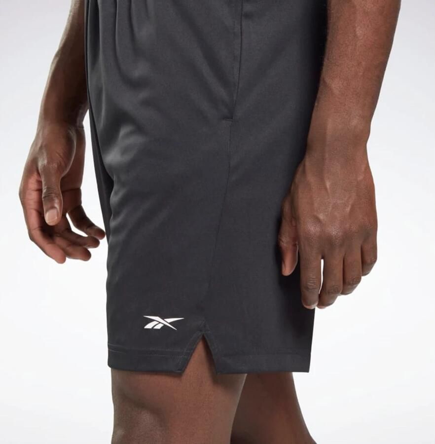 Reebok Gebreide Shorts voor Dagelijks Comfort Black Heren - Foto 4