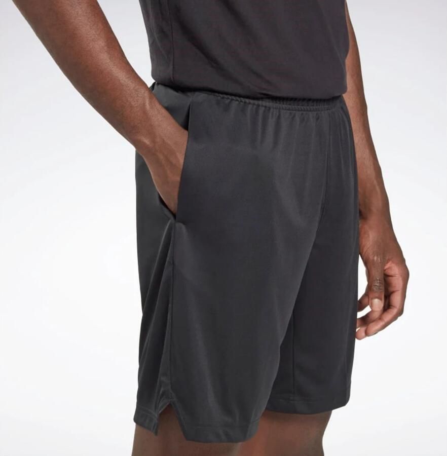 Reebok Gebreide Shorts voor Dagelijks Comfort Black Heren - Foto 5