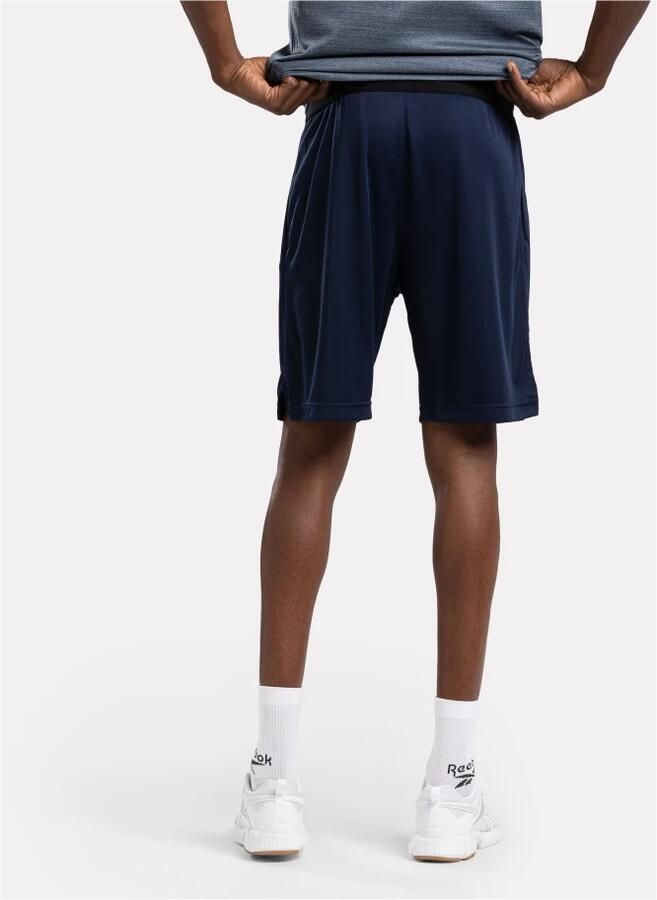 Reebok Gebreide Shorts voor Dagelijks Comfort Blue Heren - Foto 4