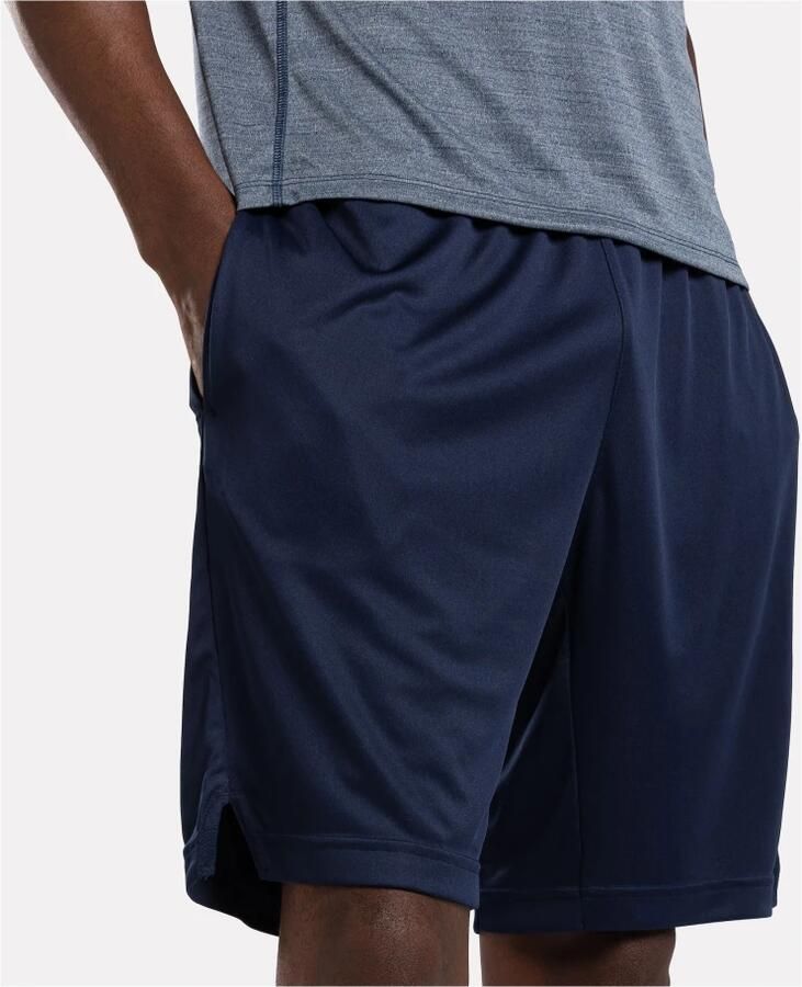 Reebok Gebreide Shorts voor Dagelijks Comfort Blue Heren - Foto 3