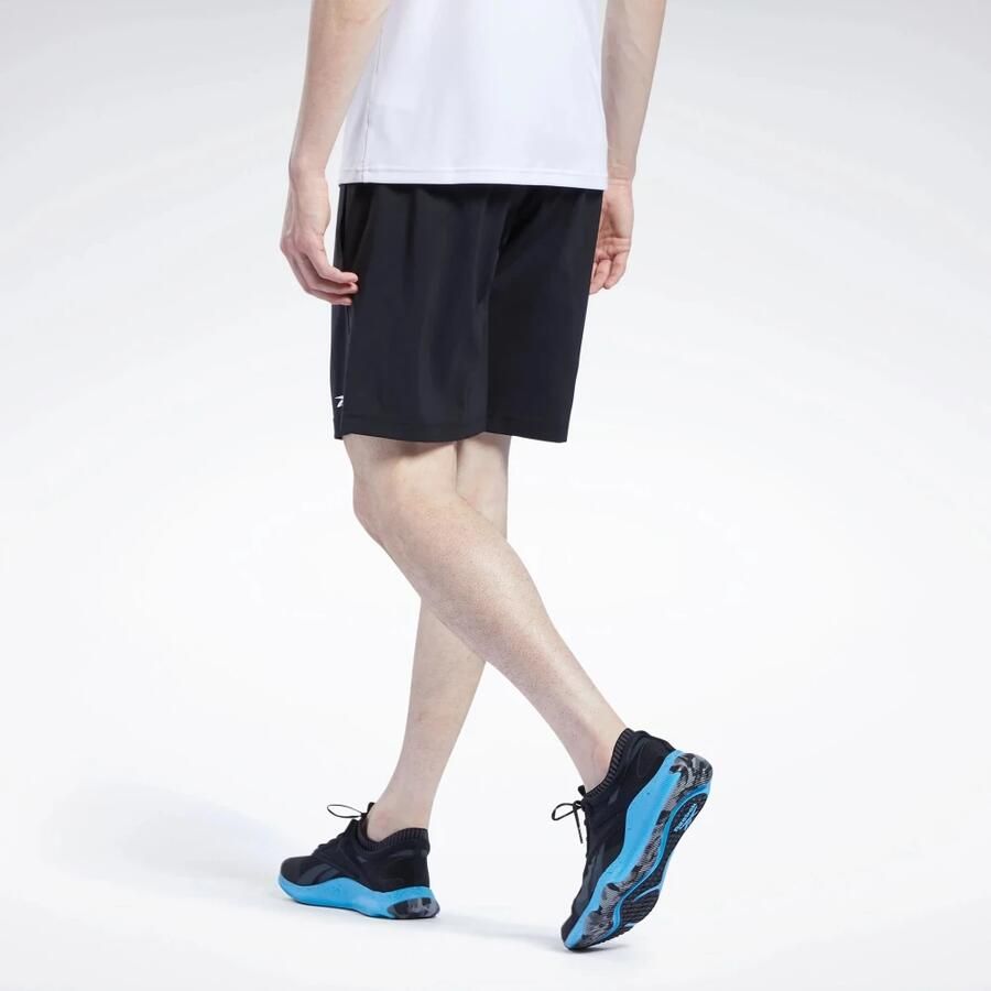 Reebok Geweven shorts voor actieve levensstijl Black Heren - Foto 2
