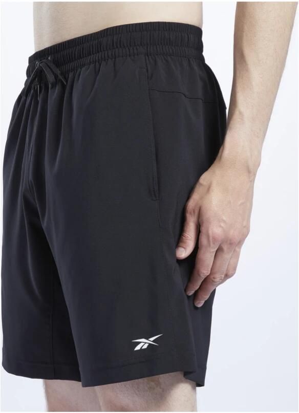 Reebok Geweven shorts voor actieve levensstijl Black Heren - Foto 3