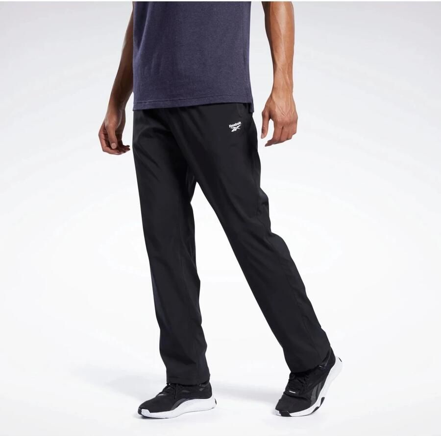 Reebok Sportbroek TRAINING ESSENTIALS WOVEN OPEN HEM PANTS - Foto 3