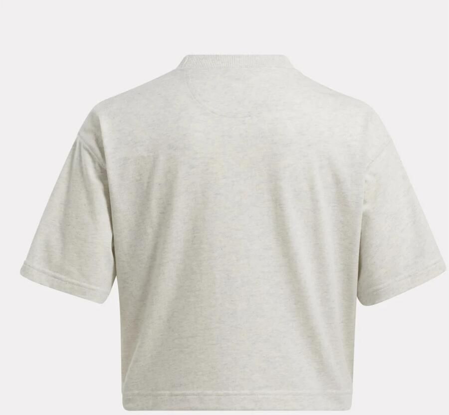 Reebok T-shirt met geborduurd logo Beige - Foto 2