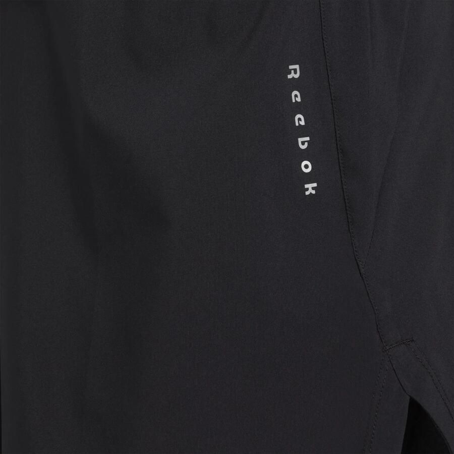 Reebok Short RUNNING 2-1 SHORT BLACK SOLAR LIME (1-delig)