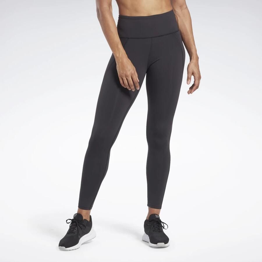 Reebok Lux High Rise Tight Leggings Black Dames - Foto 2