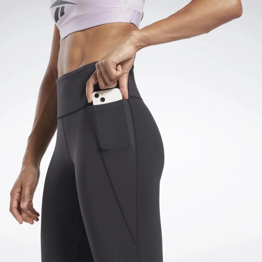 Reebok Lux High Rise Tight Leggings Black Dames - Foto 5