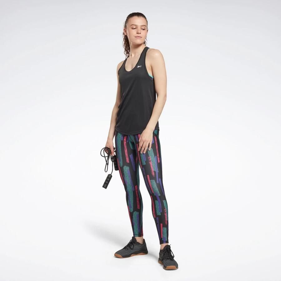 Reebok Mesh Back Trainings T-shirt Black Dames - Foto 2